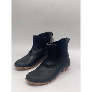 Style & Co Women's Harlii Pull-On Rain Boots - Black 8M